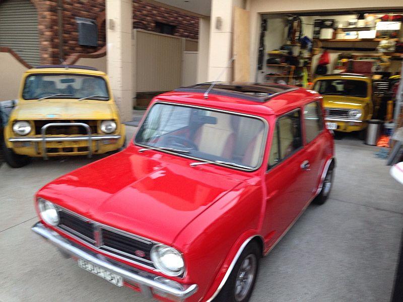 1977 Leyland Mini S Scarlet O Hara Red Sunshine sunroof images (7).jpg