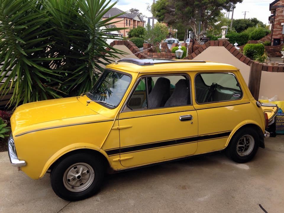 1977 Leyland Mini S Sunshine images Yellow Devil sunroof images (2).jpg