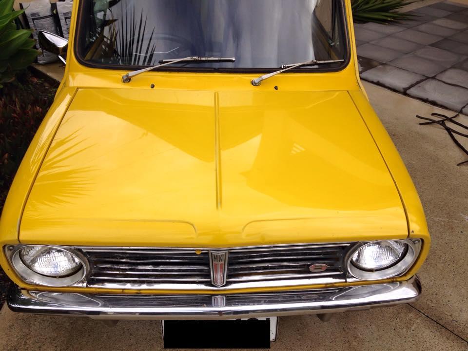 1977 Leyland Mini S Sunshine images Yellow Devil sunroof images (4).jpg