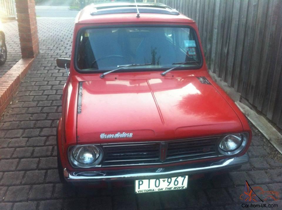 1977 Red Leyland Mini Sunshine sunroof images Australia (1).jpg