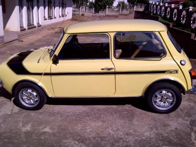 1978 Leyland Mini GTS South Africa Yellow paint black stripe (7).jpg