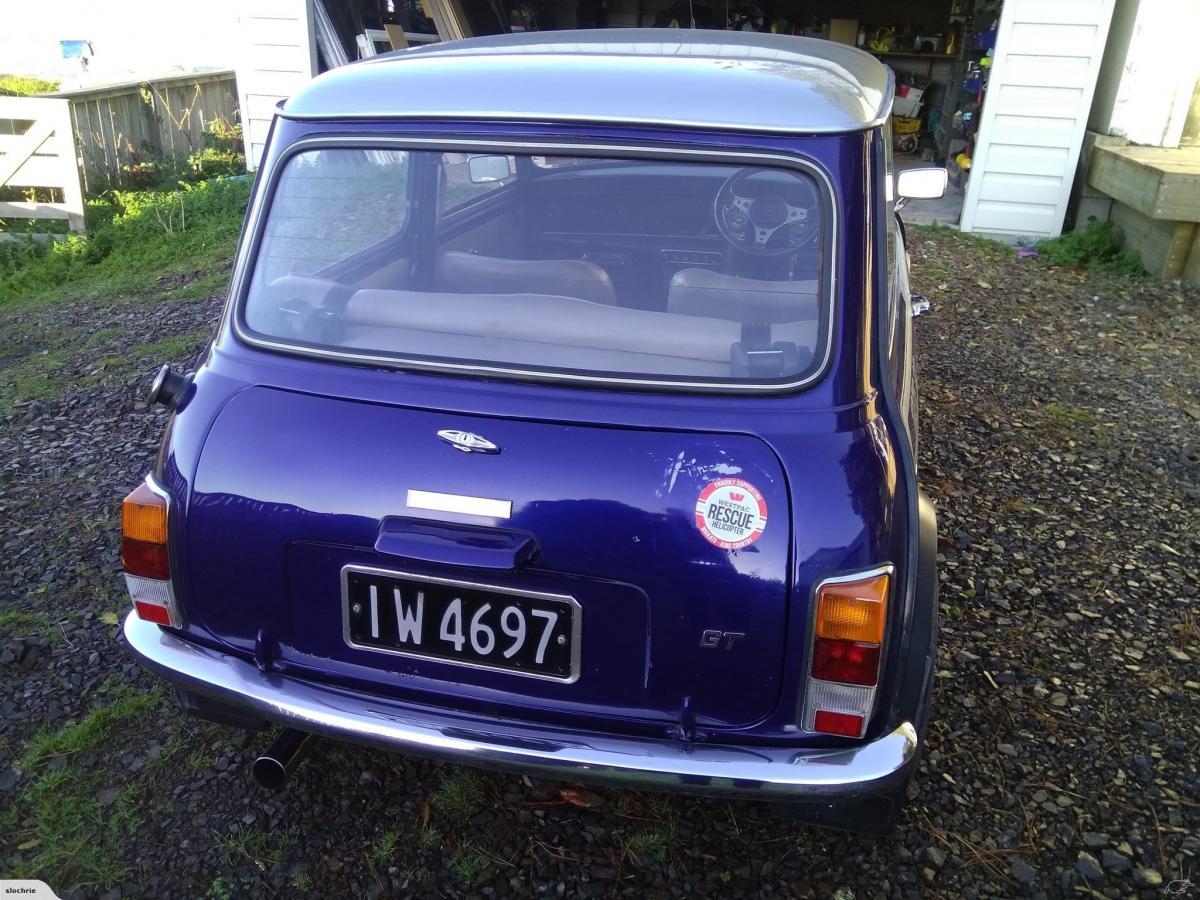 1978 Mini 1275 GT New Zealand purple 2018 (4).jpg