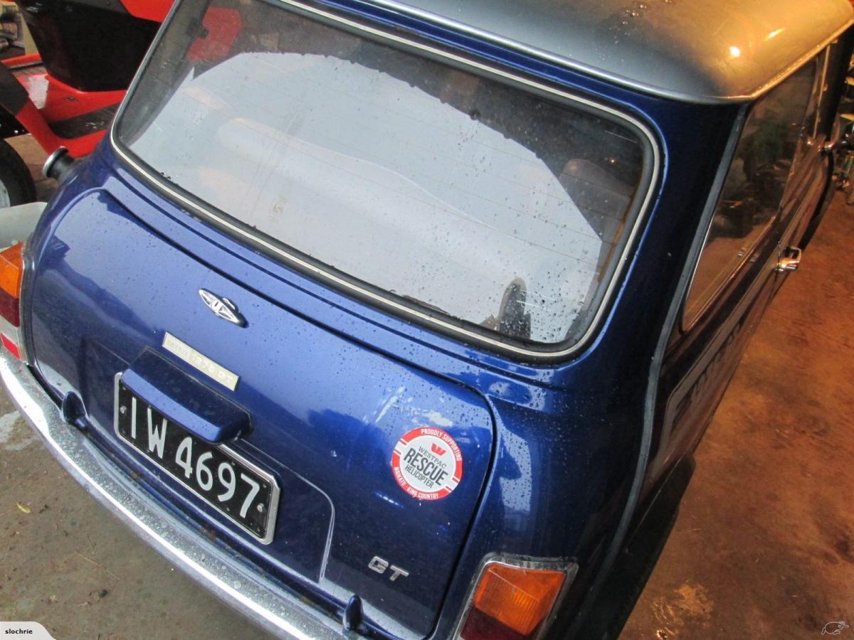 1978 Mini 1275 GT New Zealand purple 2018 (9).jpg