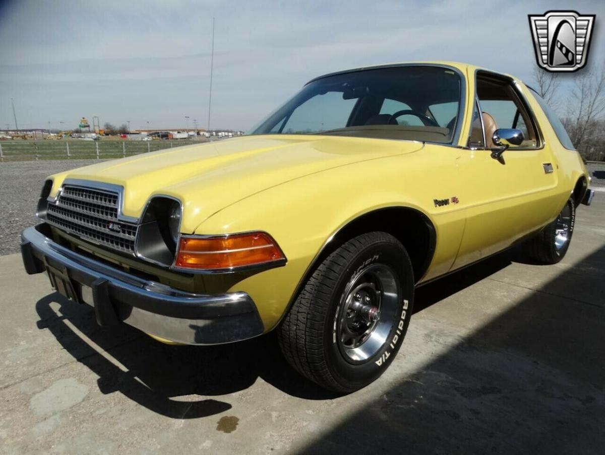 1978 V8 AMC Pacer yellow low mileage perfect images (15).jpg