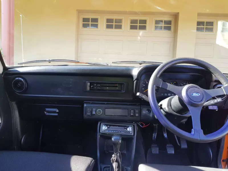 1979 Ford Escort MK2 RS2000 Sedan Burnt orange Australia 2018 (7).png