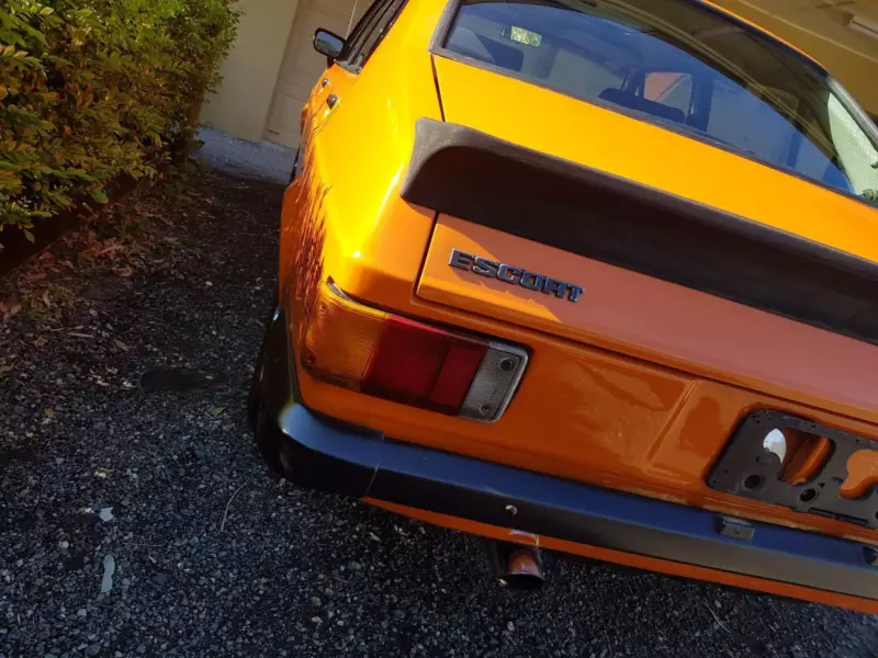 1979 Ford Escort MK2 RS2000 Sedan Burnt orange Australia 2018 (9).png