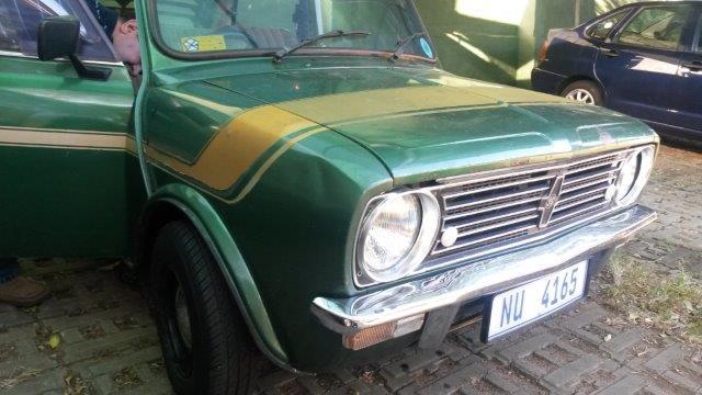 1979 Leyland Mini GTS metallic green gold stripe south africa (1).jpg