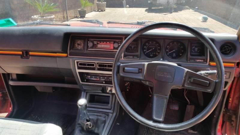 1981 Datsun Stanza SSS Sedan Australia Red on black images (7).JPG