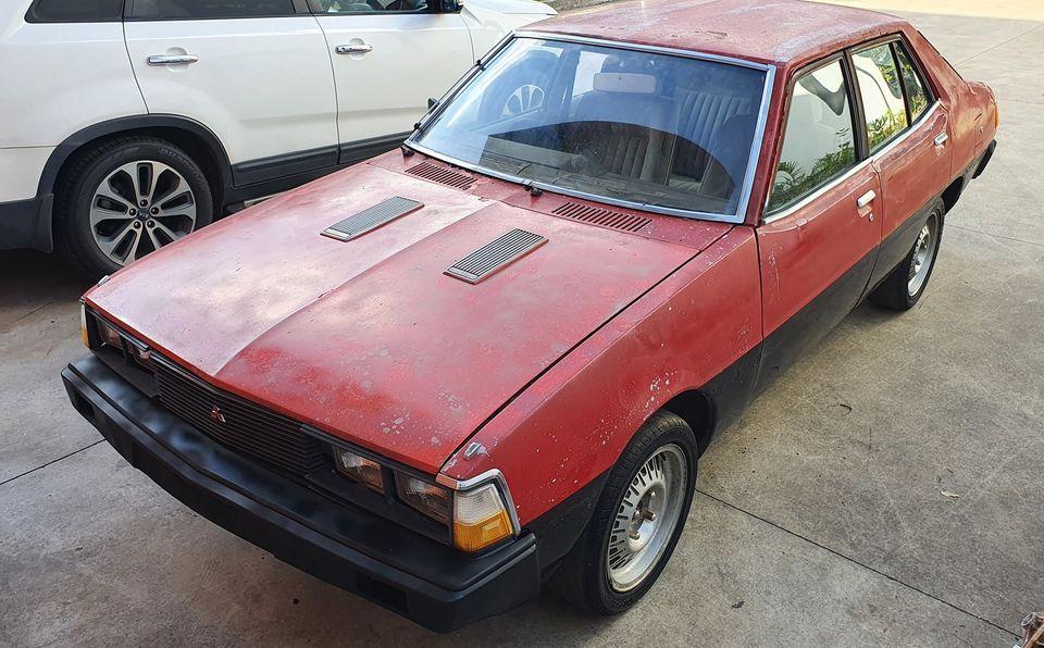 1981 Mitsubishi GH Sigma Turbo sedan red on black for sale NSW (1).jpg