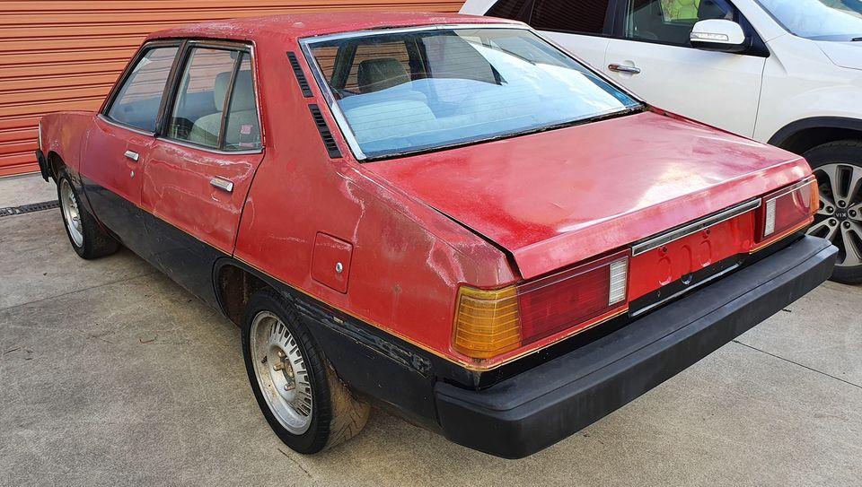 1981 Mitsubishi GH Sigma Turbo sedan red on black for sale NSW (5).jpg