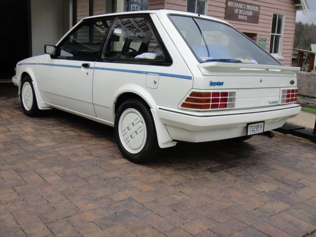 1982 Ford Laser KB White Lightning Turbo 2 door hatch images Australia (1).jpg