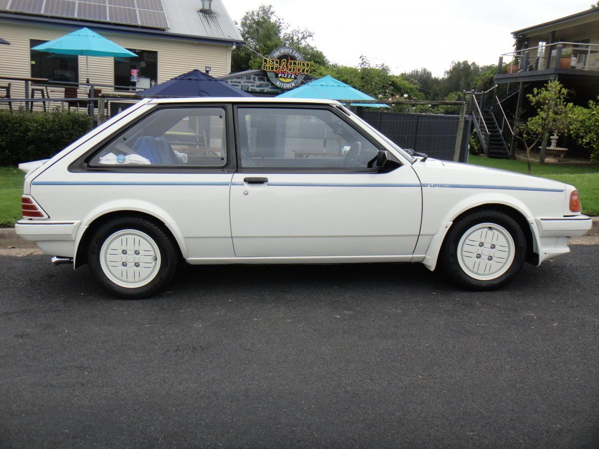 1982 Ford Laser KB White Lightning Turbo 2 door hatch images Australia (10).jpg