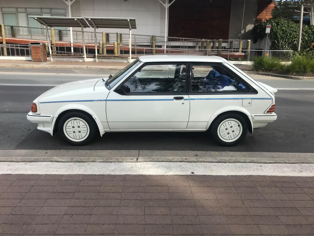 1982 Ford Laser KB White Lightning Turbo 2 door hatch images Australia (18).jpg