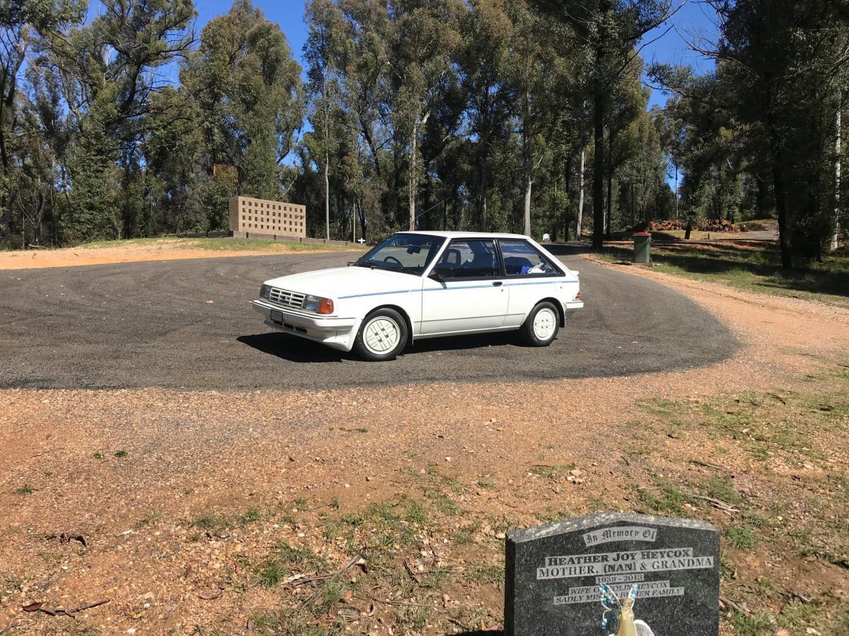 1982 Ford Laser KB White Lightning Turbo 2 door hatch images Australia (20).jpg