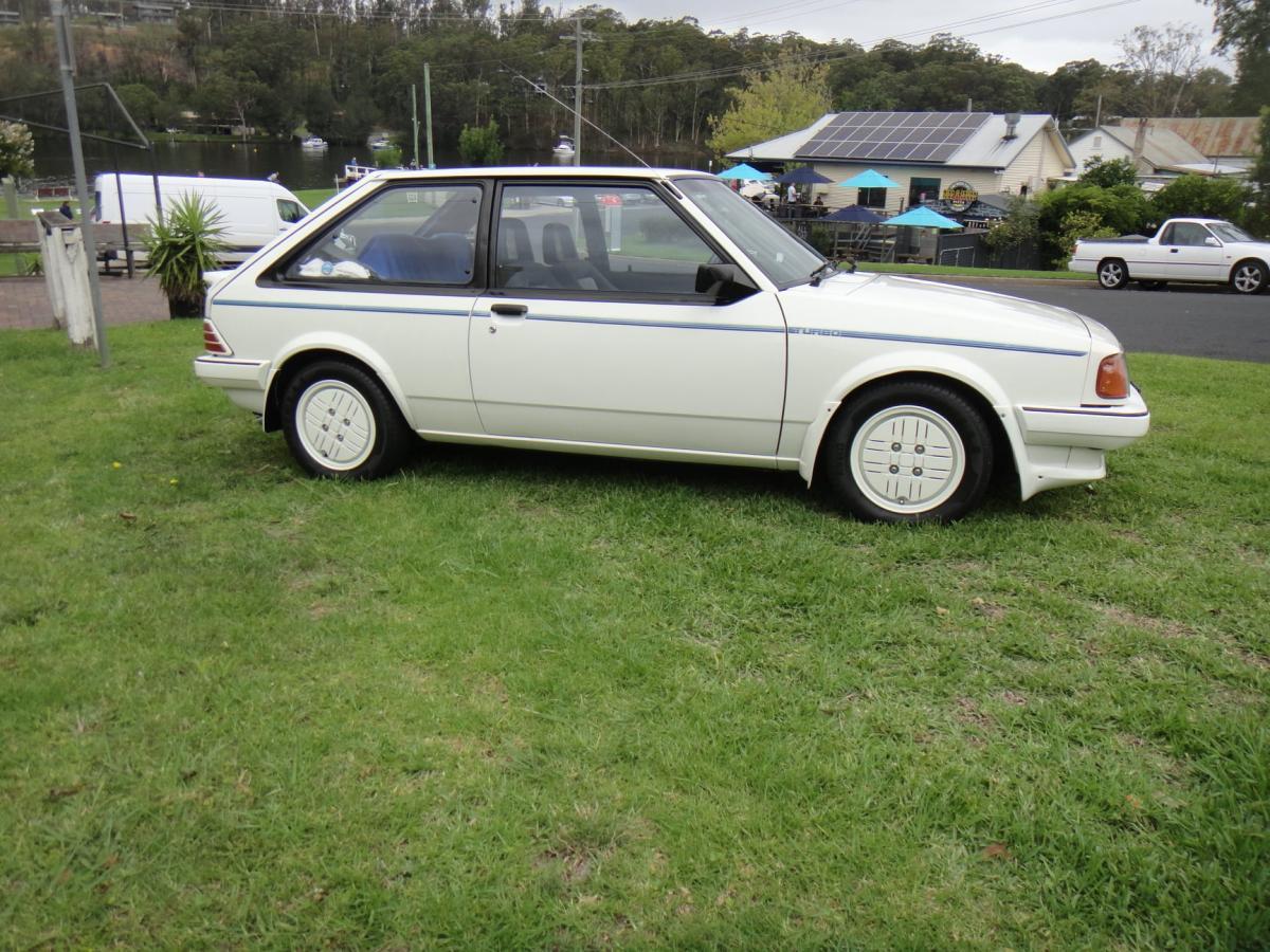 1982 Ford Laser KB White Lightning Turbo 2 door hatch images Australia (3).jpg