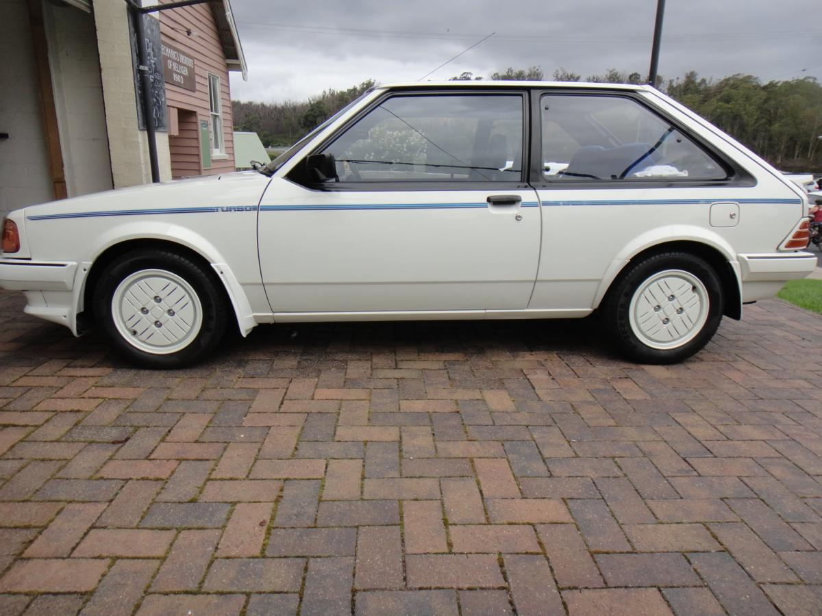 1982 Ford Laser KB White Lightning Turbo 2 door hatch images Australia (4).jpg