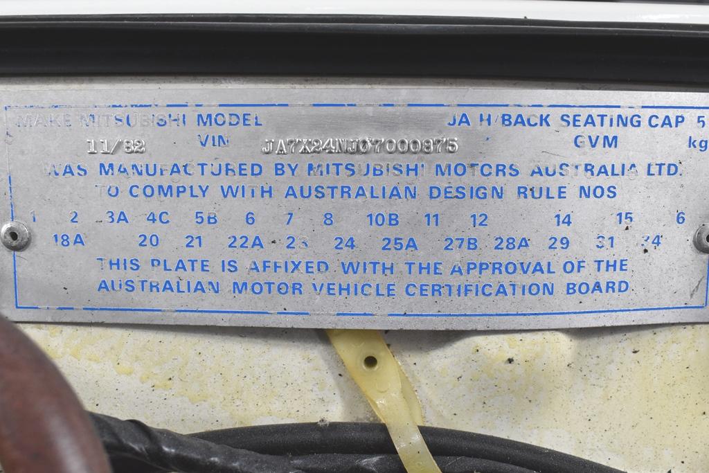 1982 Mitsubishi Starion Turbo Coupe fastback Australia for sale 2021 white (20).jpg