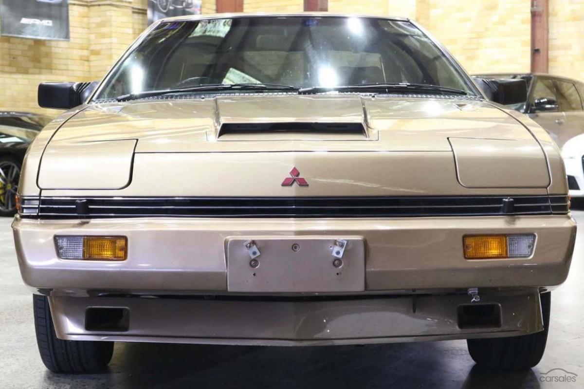 1983 Mitsubishi Starion JA turbo Australia gold (14).jpg