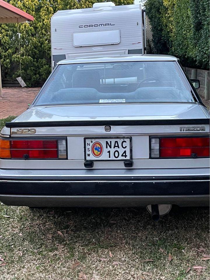 1984 Mazda 929 coupe silver on grey Newcastle NSW Australia (9).jpg