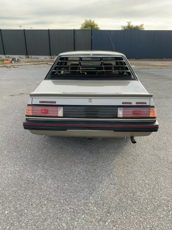 1984 Silver Gold Mitsubishi Siga GSR original condition images (4).png