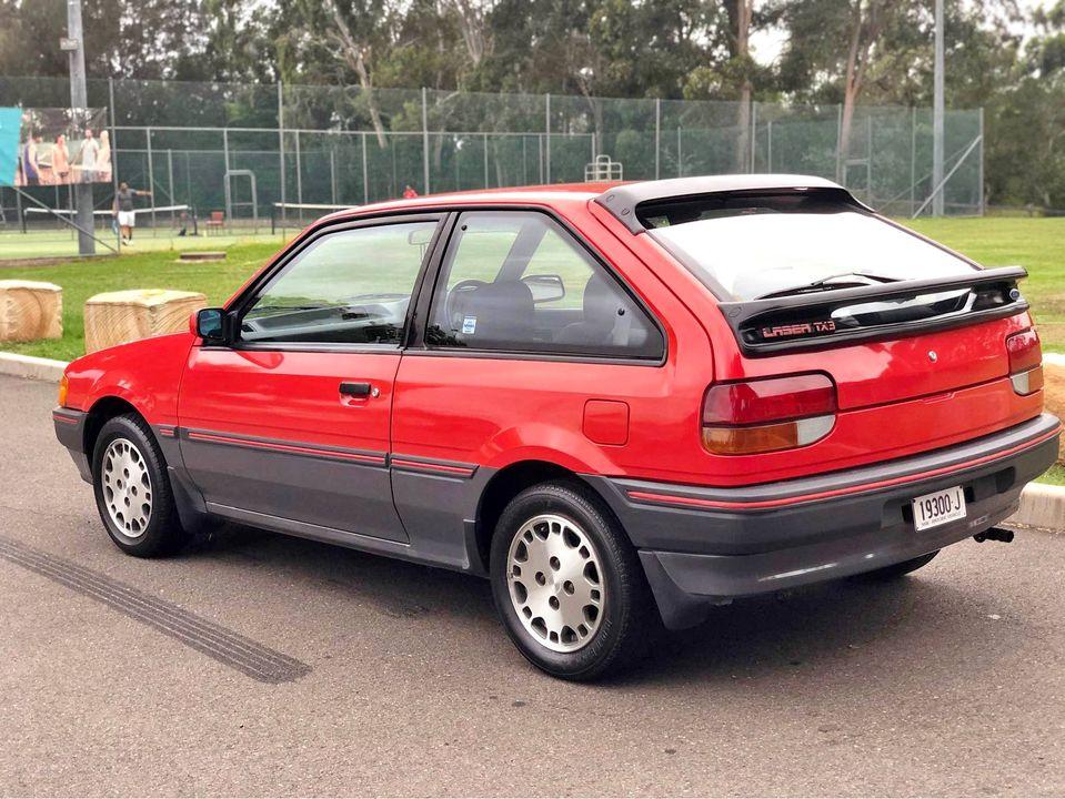 1986 Ford Laser KC TX3 Red images Australia 2021 (8).jpg