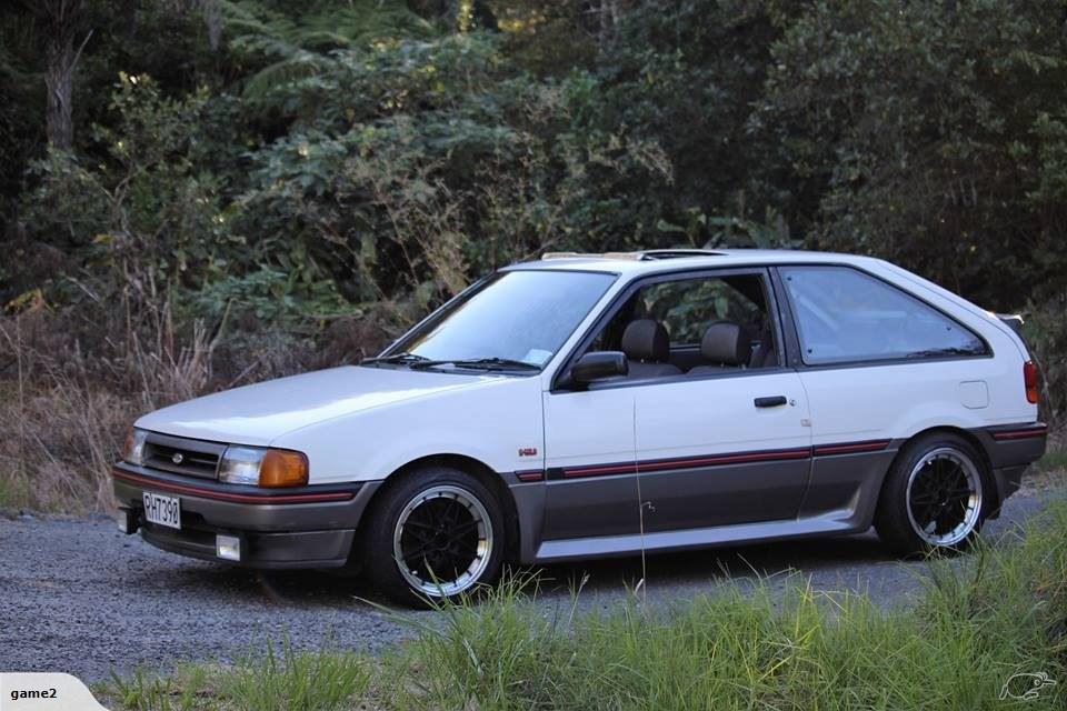 1986 Ford Laser KC TX3 non-turbo 1500cc white New Zealand (4).jpg