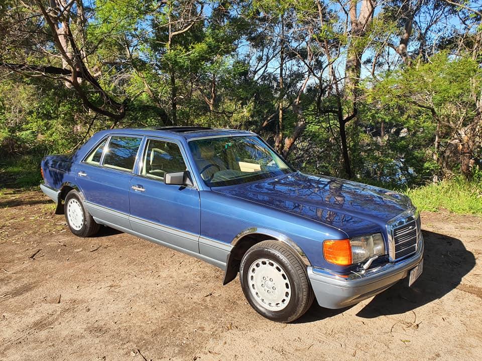 1986 Mercedes 560 SEL Blue sedan Australian delivered images (1).jpg