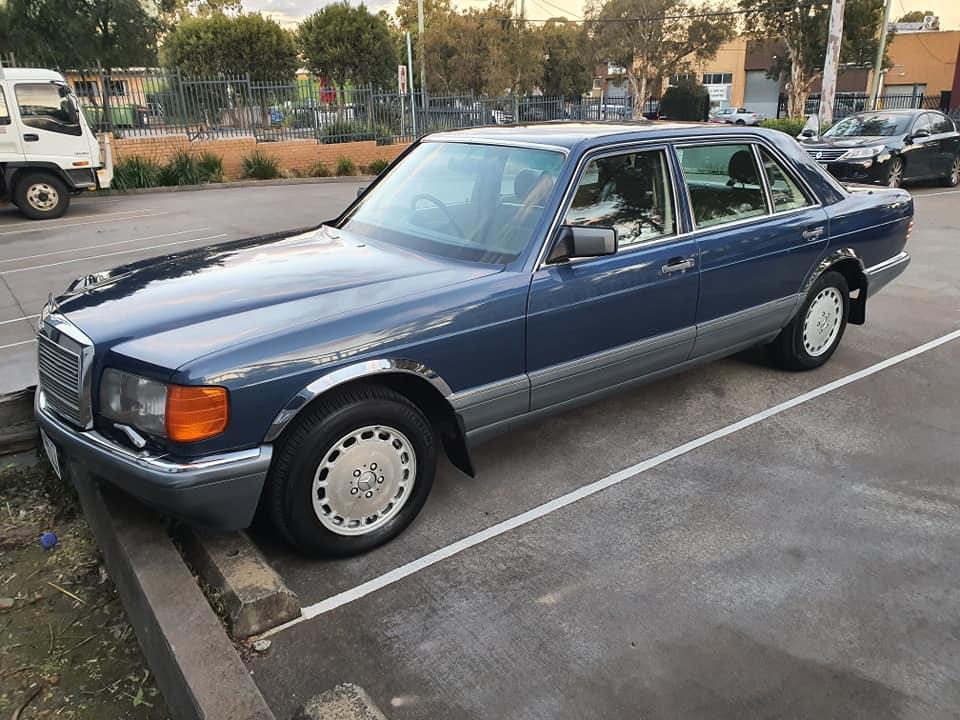 1986 Mercedes 560 SEL Blue sedan Australian delivered images (9).jpg