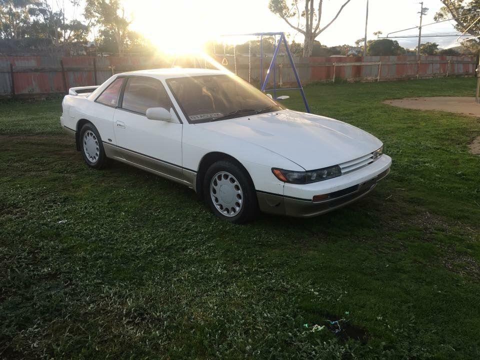 1988 Nissan Silvia S13 white over champagne paint images (3).jpg