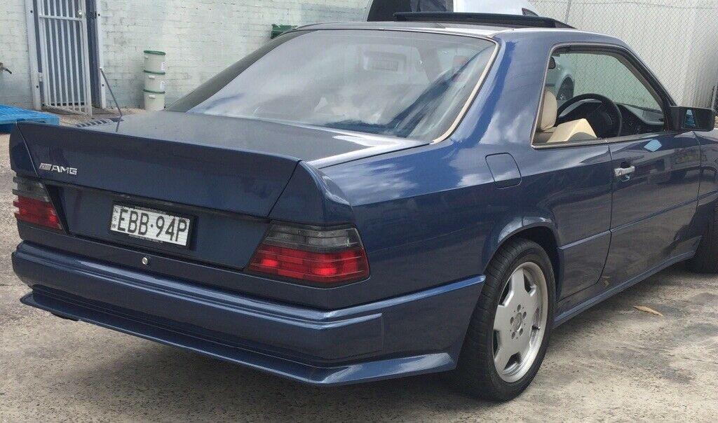 1989 Deep Blue Mercedes 300CE coupe (1).jpg