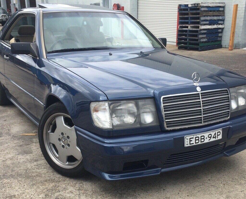 1989 Deep Blue Mercedes 300CE coupe (12).jpg