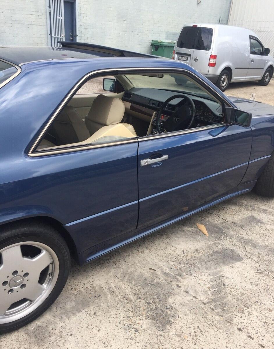 1989 Deep Blue Mercedes 300CE coupe (4).jpg