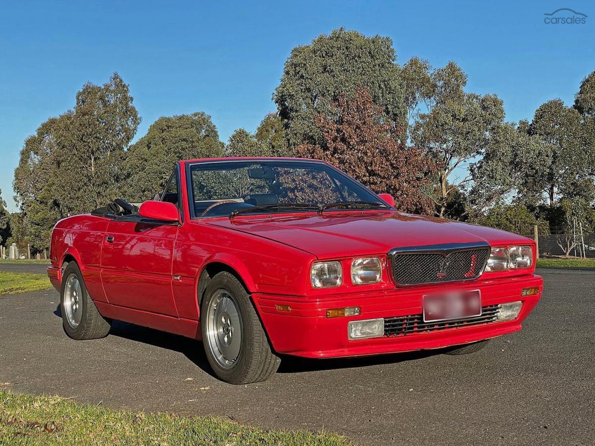 1990 Maserati Biturbo Spyder convertible red images RHD (12).jpg