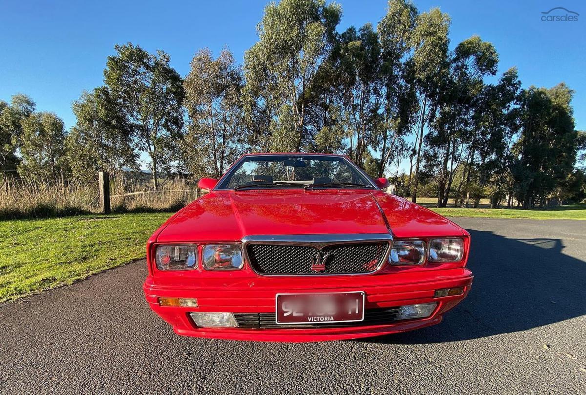 1990 Maserati Biturbo Spyder convertible red images RHD (7).jpg