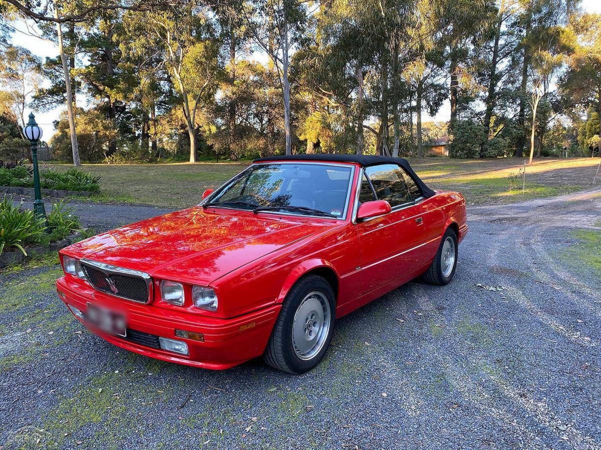 1990 Maserati Biturbo Spyder convertible red images RHD (8).jpg