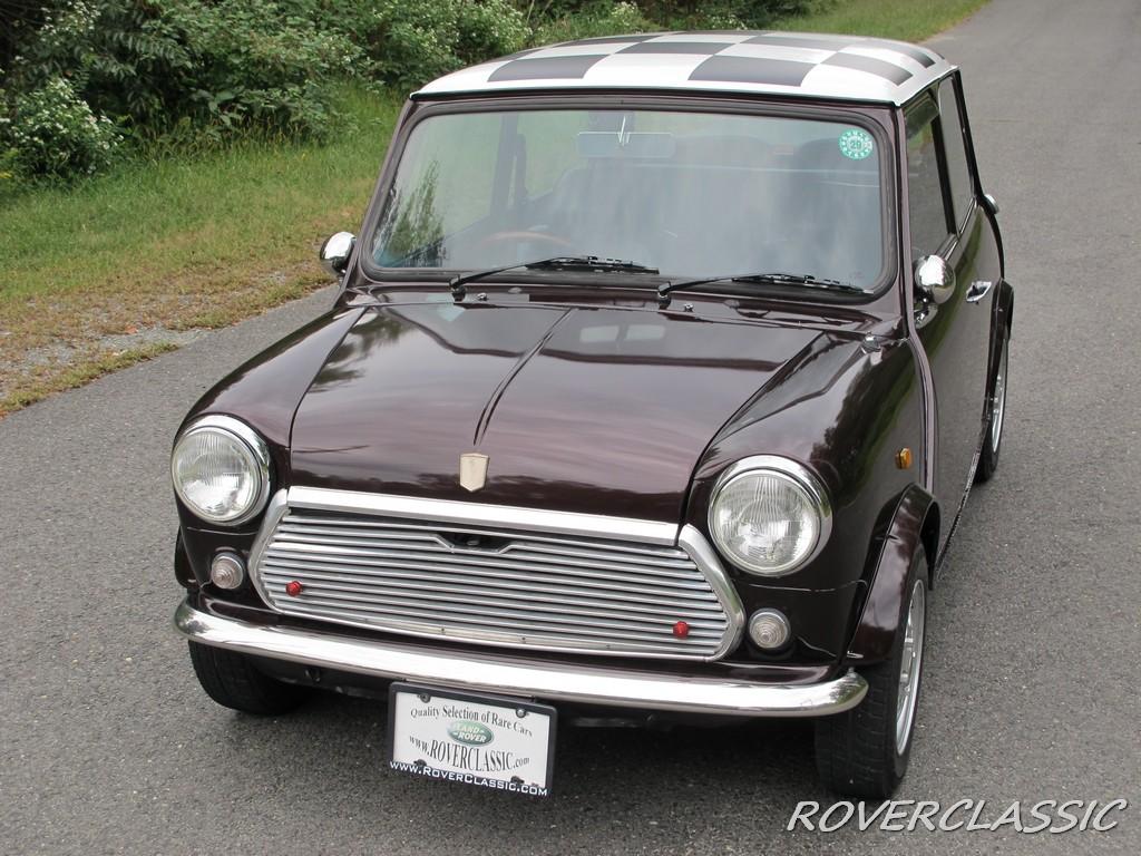 1990 Rover Mini 30th Anniversary edition burgundy (3).jpg