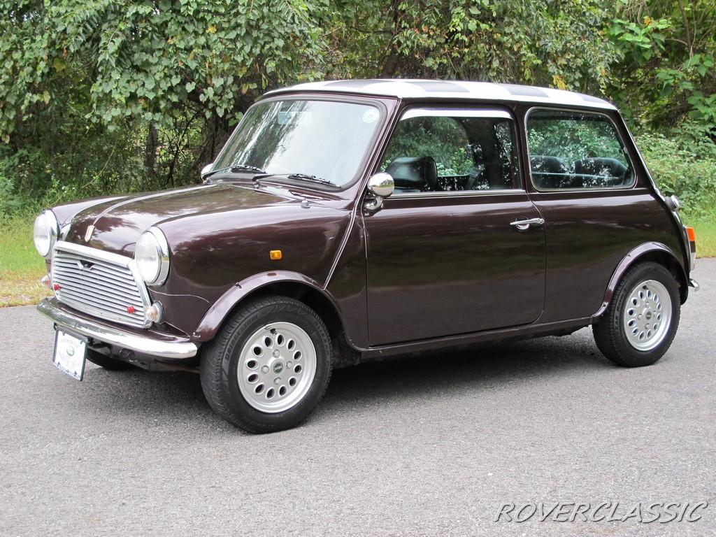 1990 Rover Mini 30th Anniversary edition burgundy (4).jpg