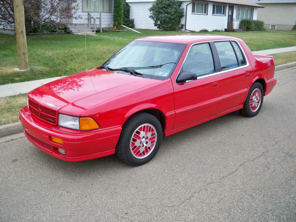 1991 Dodge Spirit RT Sedan Turbo Red images (10).jpg