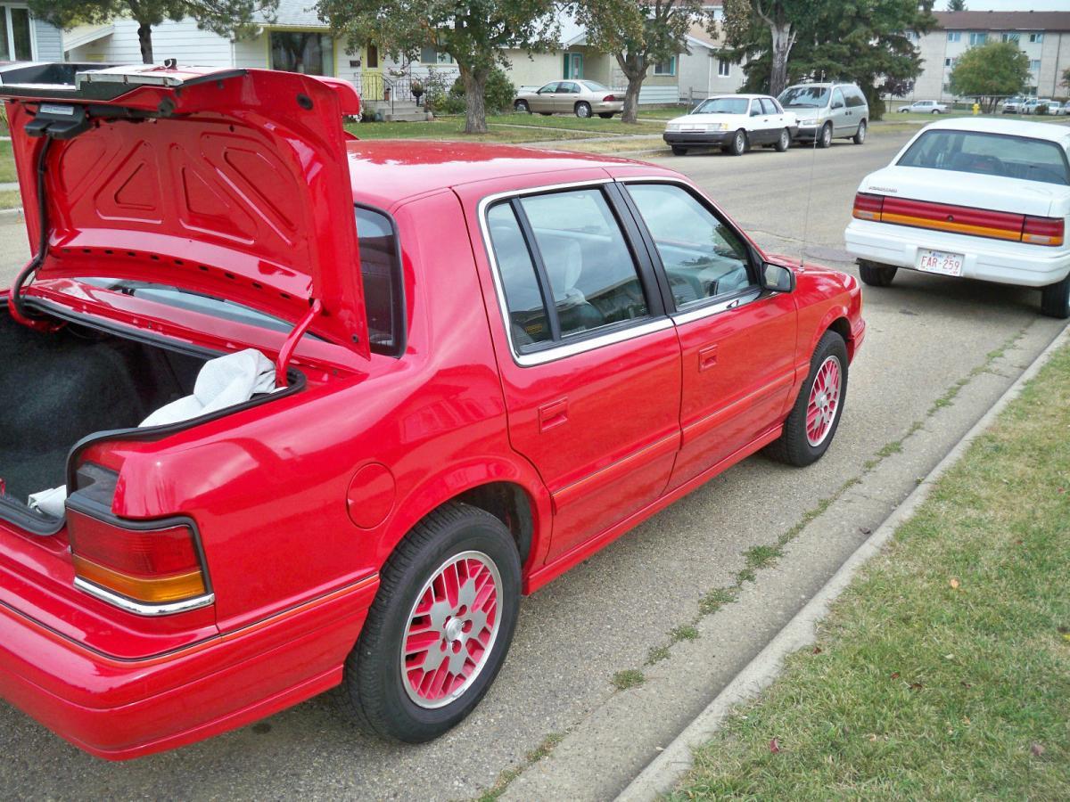 1991 Dodge Spirit RT Sedan Turbo Red images (11).jpg