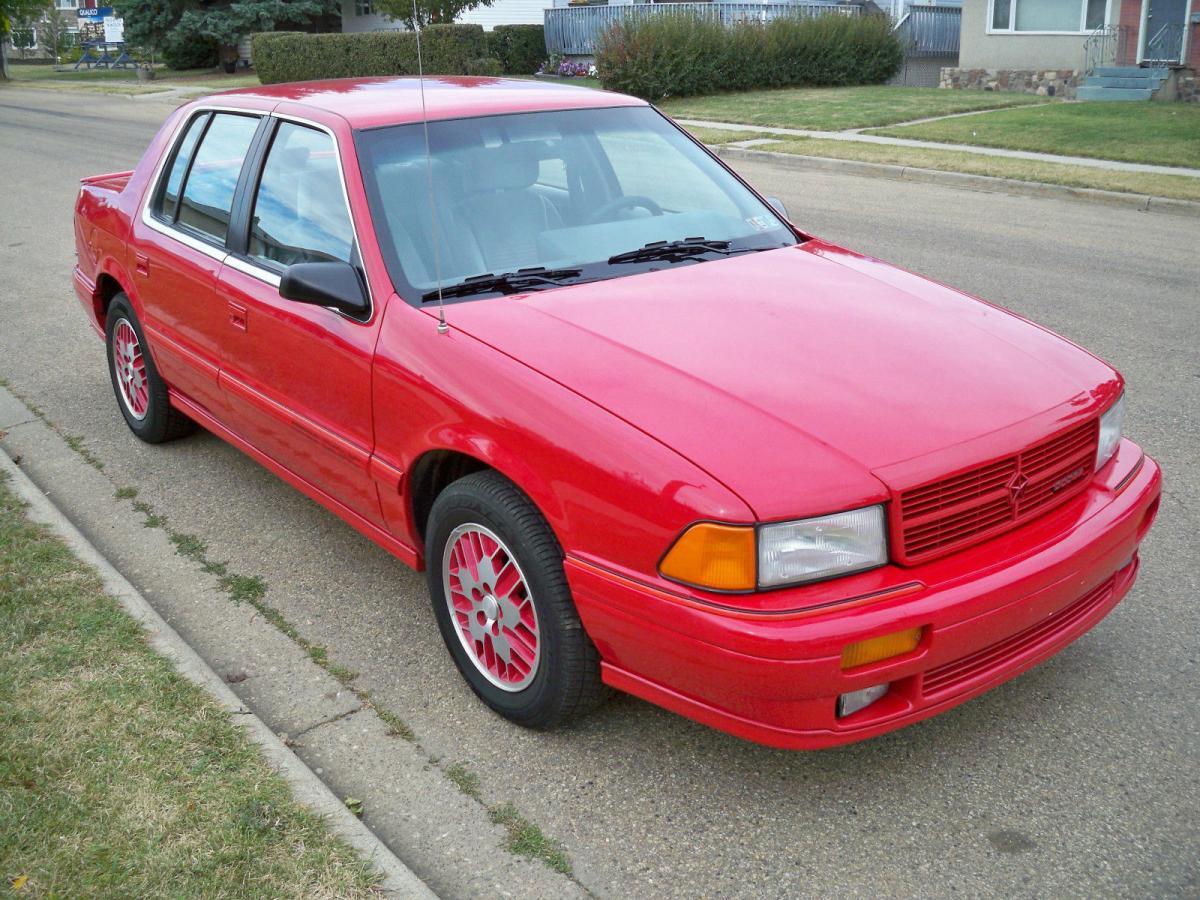 1991 Dodge Spirit RT Sedan Turbo Red images (12).jpg