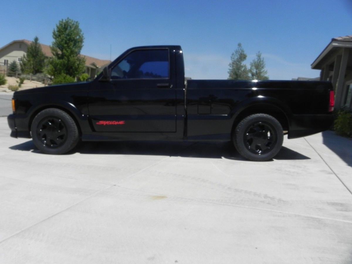 1991 GMC Syclone Pickup black images rare original classic (2).jpg