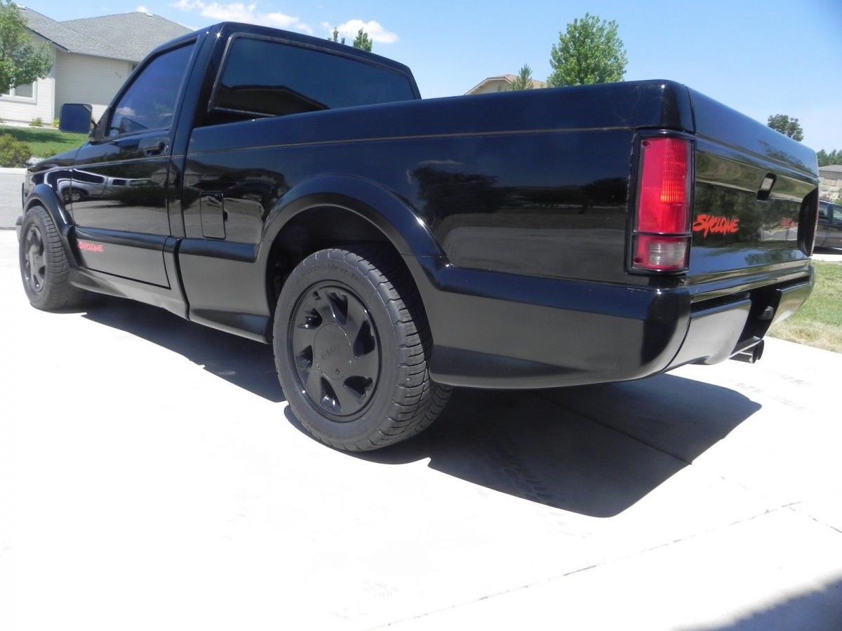 1991 GMC Syclone Pickup black images rare original classic (3).jpg