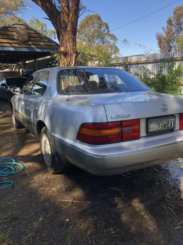 1991 Lexus LS400 for sale Australia images silver over grey (7).png
