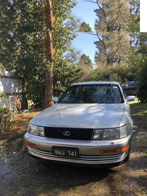 1991 Lexus LS400 for sale Australia images silver over grey (9).png