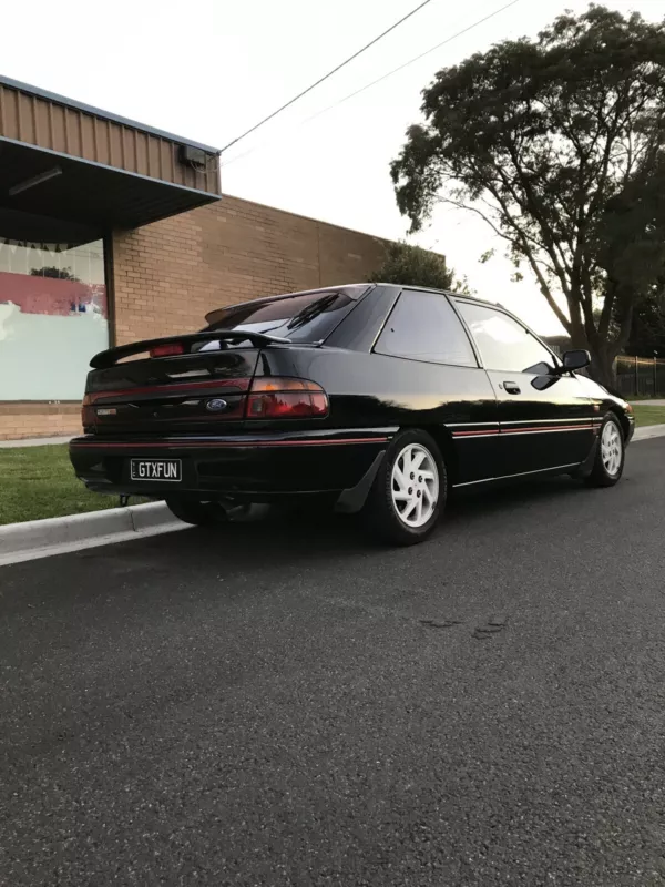 1992 Black Ford Laser TX3 KH 2021 Australia Turbo (2).png