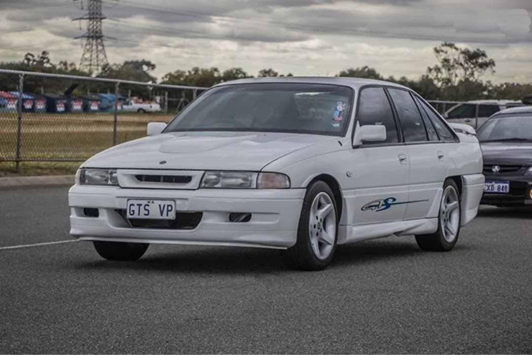 1992 HSV GTS VP commodore images Heron White (8).jpg