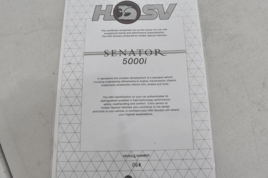 1992 HSV VP Senator Sedan For sale 2021 grey build number 064 image (55).jpg
