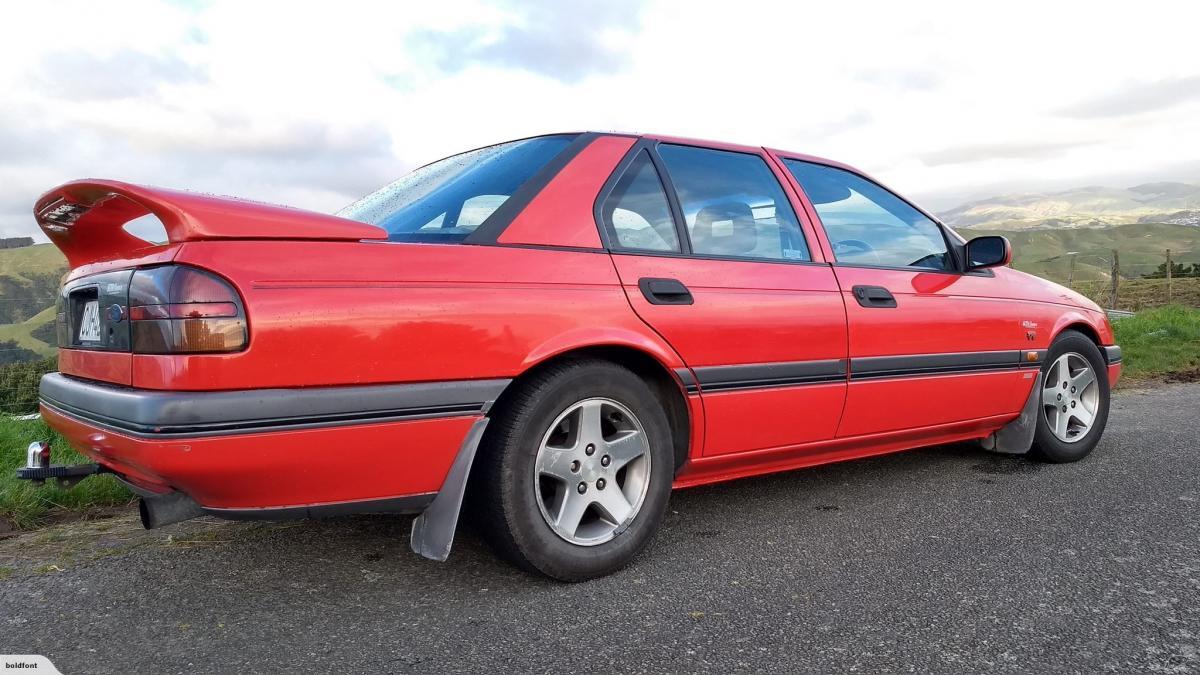 1992 Red EB S XR8 falcon images New Zealand (6).jpg