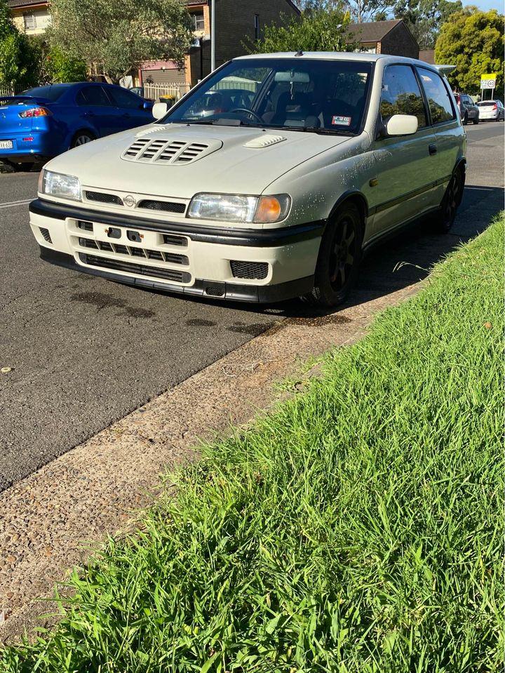 1992 White Pulsar GTiR for sale Australia Sydney write off (1).jpg