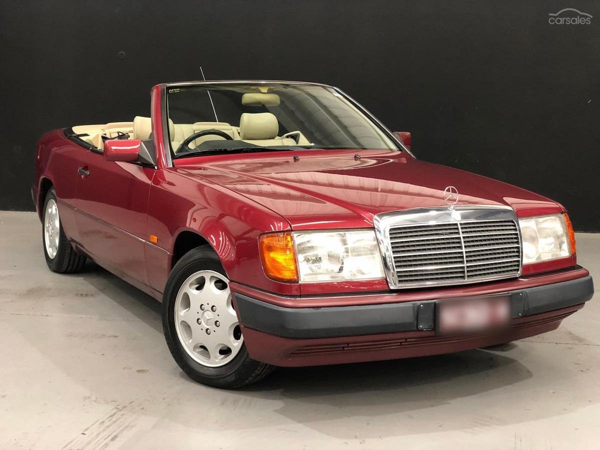 1993 A124 320CE Convertible maroon cabriolet Australia for sale (1).jpg